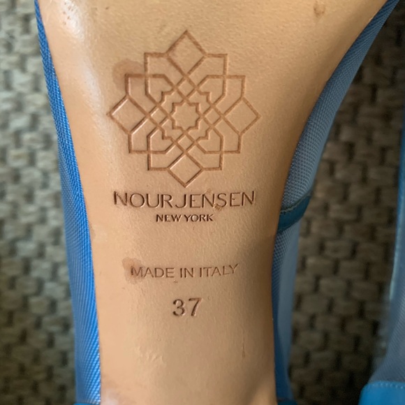 NOUR JENSEN MESH HEELS - Picture 7 of 7